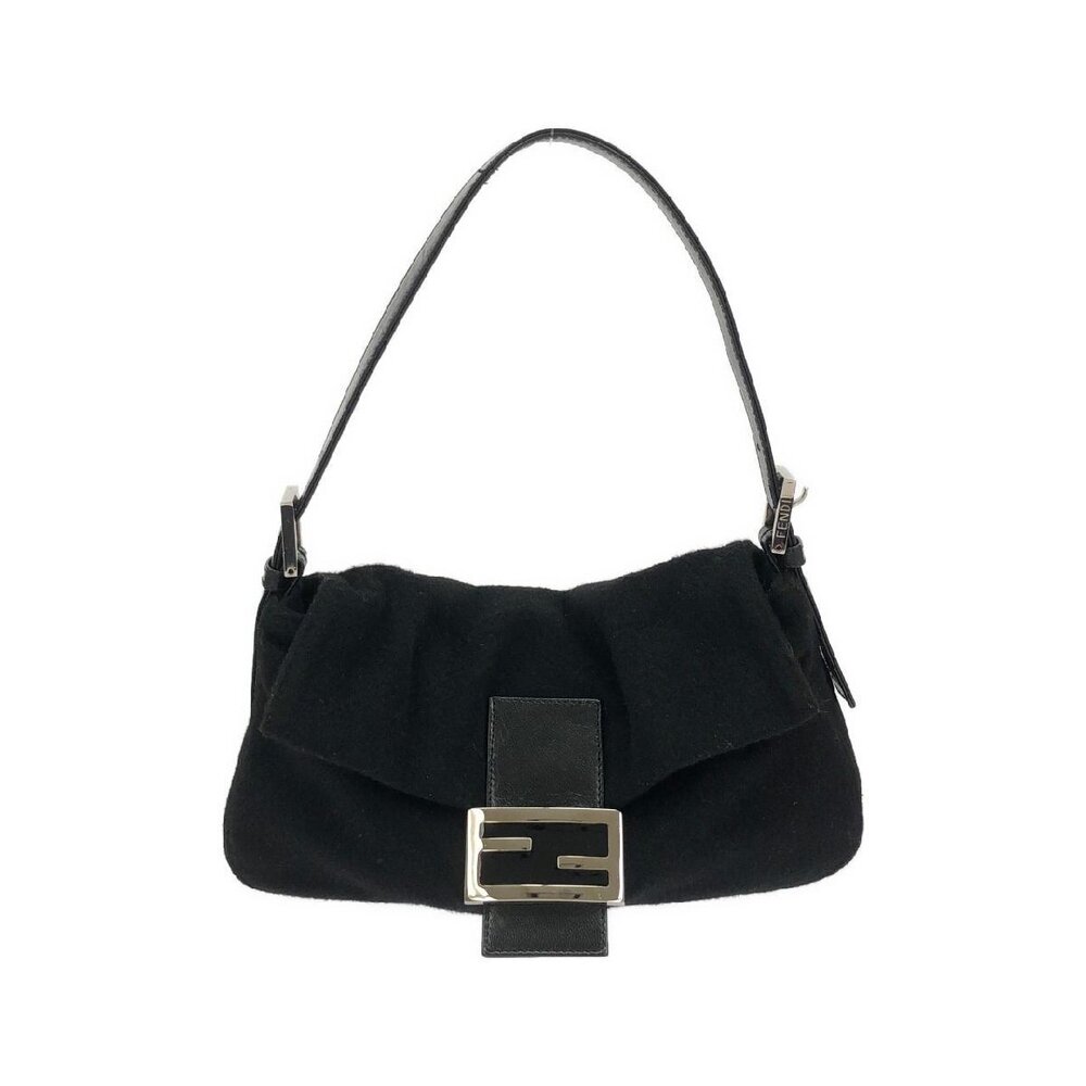 Fendi Bag Baguette Shoulder Black